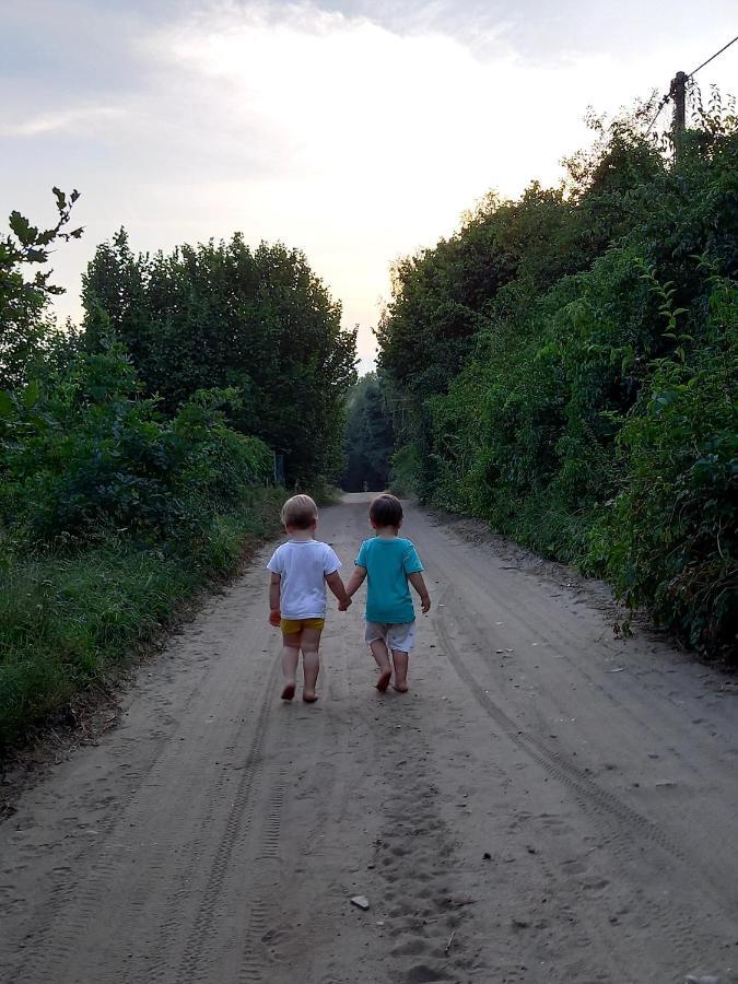 Kubusiowe Siedlisko - Rezerwat Przyrody Stawinoga Villa Buitenkant foto